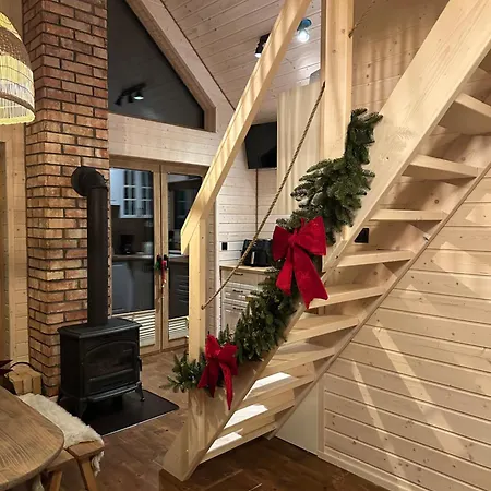 Hygge Z Kominkiem I Sauna Piasek Cedynia Chojna 펜션