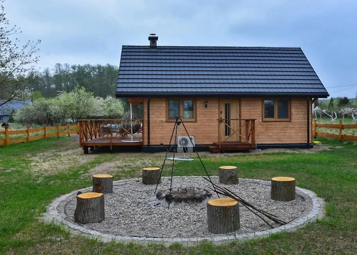 Hygge Z Kominkiem I Sauna Piasek Cedynia Chojna