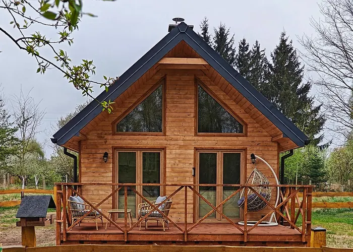 Hygge Z Kominkiem I Sauna Piasek Cedynia Chojna Сasa de vacaciones