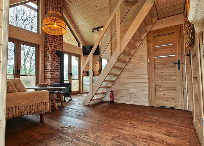 Hygge Z Kominkiem I Sauna Piasek Cedynia Chojna Piasek (Gryfino)