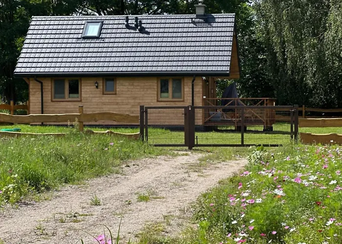 Hygge Z Kominkiem I Sauna Piasek Cedynia Chojna