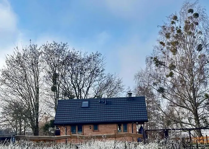 Hygge Z Kominkiem I Sauna Piasek Cedynia Chojna *